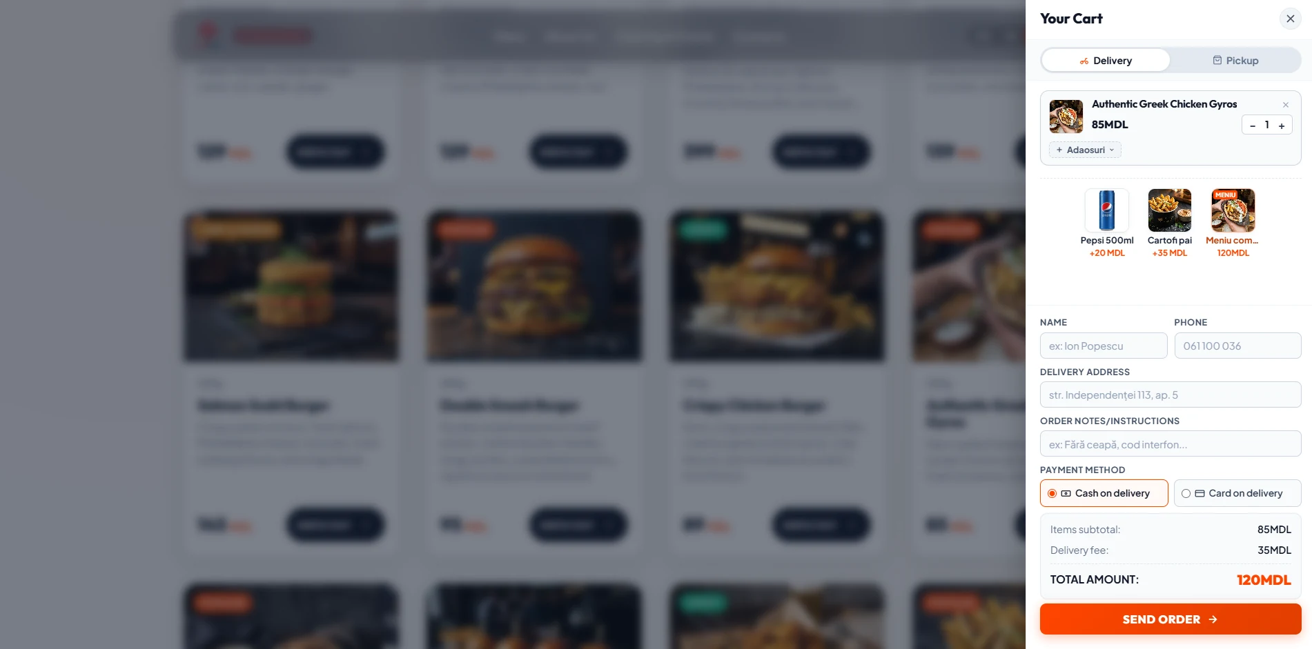 Interactive Slide-Over Cart & Multi-channel Checkout